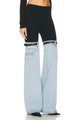 High Waist All-Match Straight pants